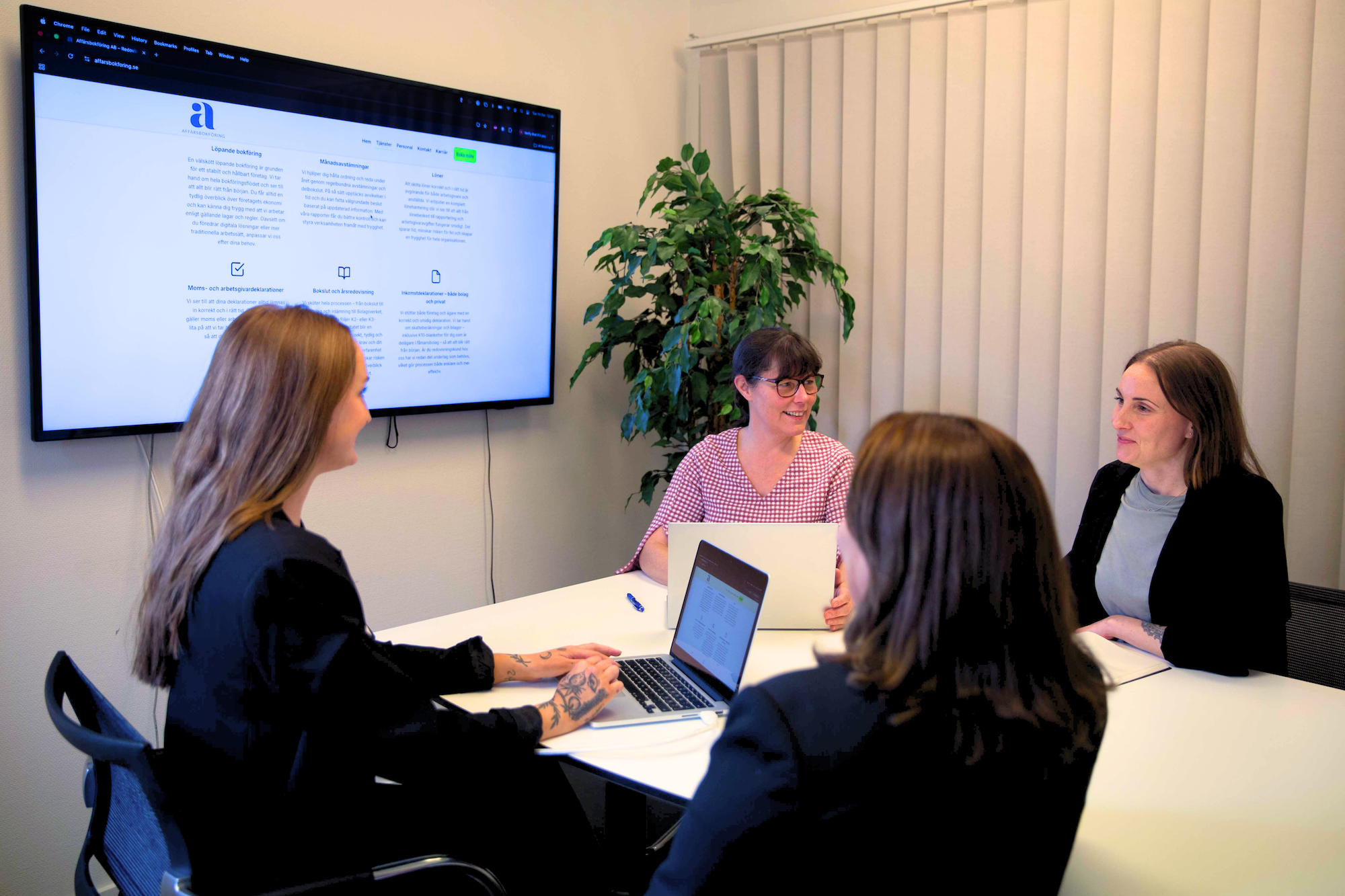 Affärsbokföring – team